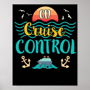 Poster Voyage d'été sur le contrôle des croisières