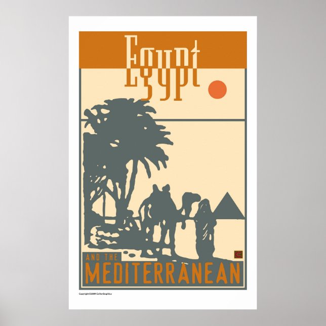 Poster VOYAGE-Égypte (Devant)