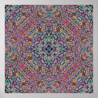 Poster Voyage en arc-en-ciel