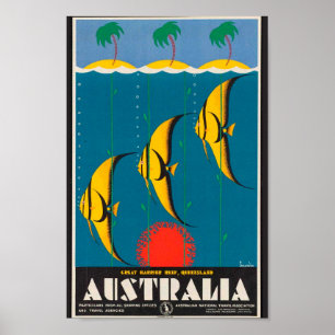 Poster Voyage en Australie
