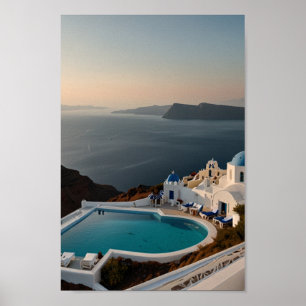 Poster Voyage en Grèce pittoresque