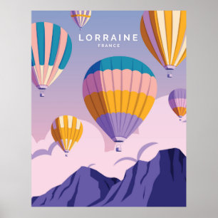 Poster Voyage en Lorraine