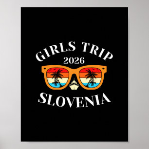 Poster Voyage entre filles 2026 Slovénie Spring Break 202