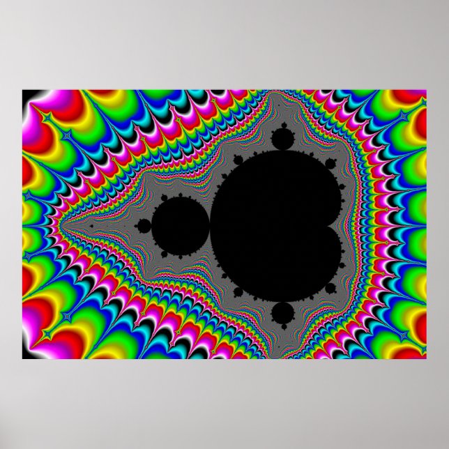 Poster Voyage - Fractal (Devant)