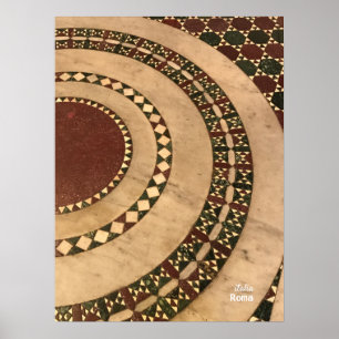 Poster Voyage   Italie - Rome, Basilique de Père Noël Mar