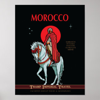 Poster Voyage Maroc