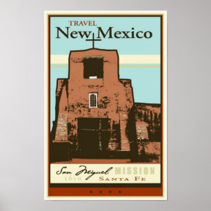 Poster Voyage Nouveau Mexique