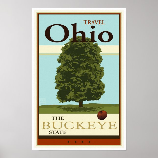 Poster Voyage Ohio (Devant)