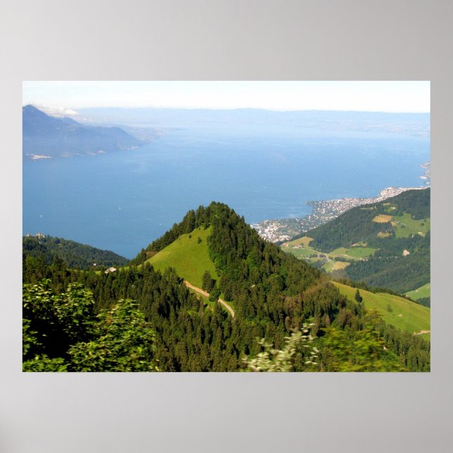 Poster Voyage vers les Rochers de Naye (Devant)