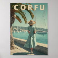 Voyage vintage Corfou années 50