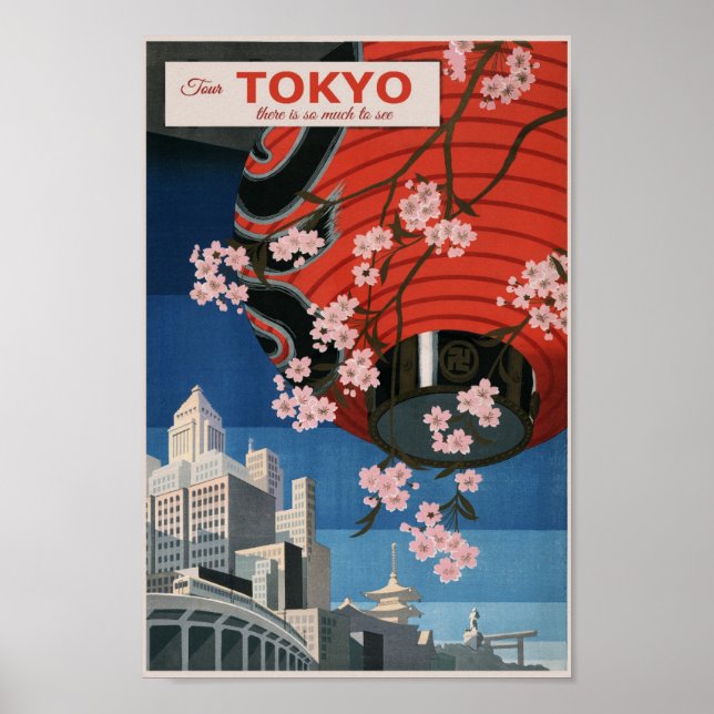 Poster Voyager au Japon (Devant)