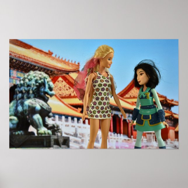 Poster Voyager dans le monde. Chine (Devant)