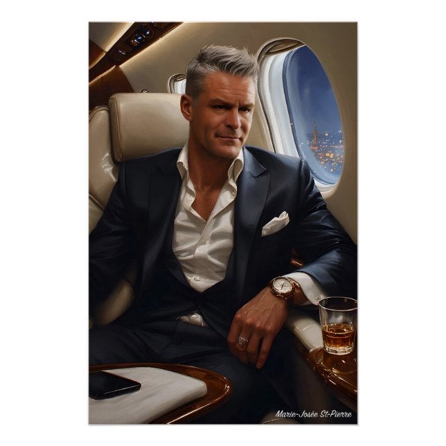 Poster Voyager dans le style (Devant)