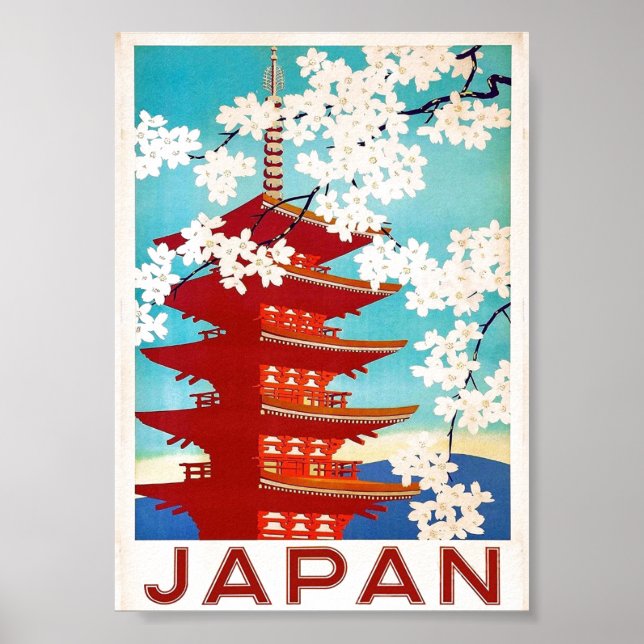 Poster Voyages au Japon (Devant)
