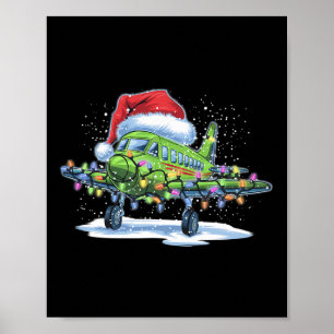 Poster Voyages d'arbre de Noël Joyeux Noël Xma