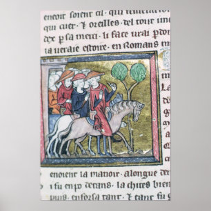 Poster Voyageurs, du Roman de Jules Cesar