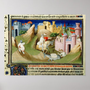 Poster Voyageurs en dehors de Pékin avec Odorico