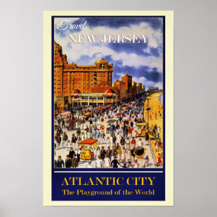Poster Voyagez dans le New Jersey