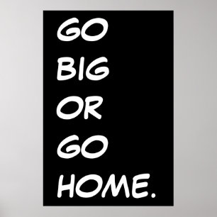 POSTER VOYEZ LES CHOSES EN GRAND .