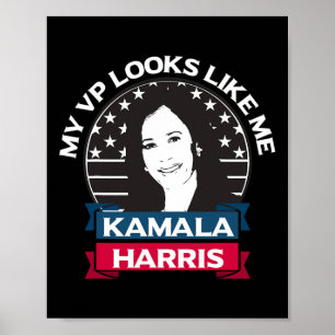 Poster Vp Semble Me Kamala Harris Première Femme Vice Pr