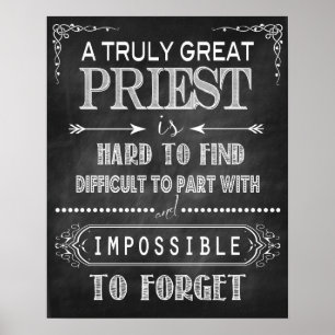 Poster vraiment grand prêtre