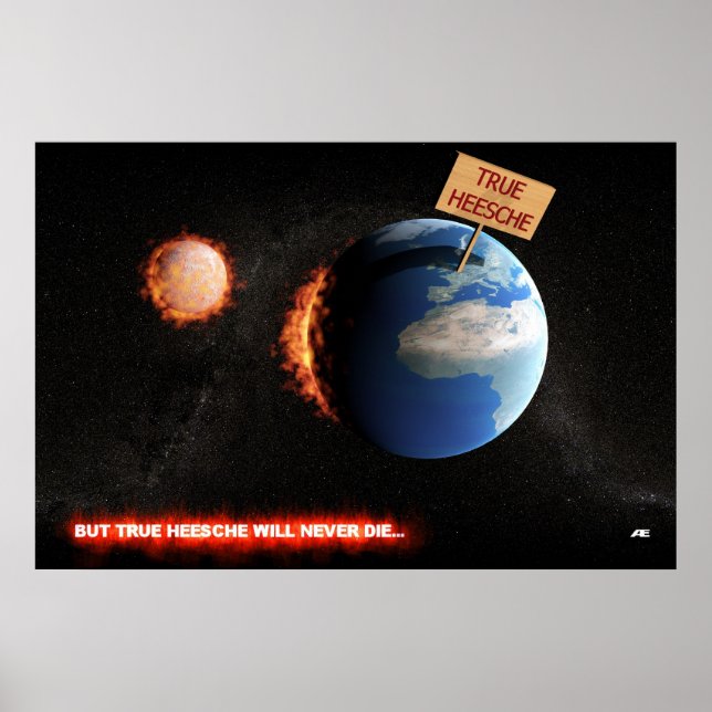 Poster Vraiment Heesche ! (Devant)