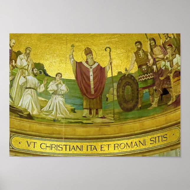 POSTER VT CHRISTIANI ITA ET ROMANI SITIS (Devant)