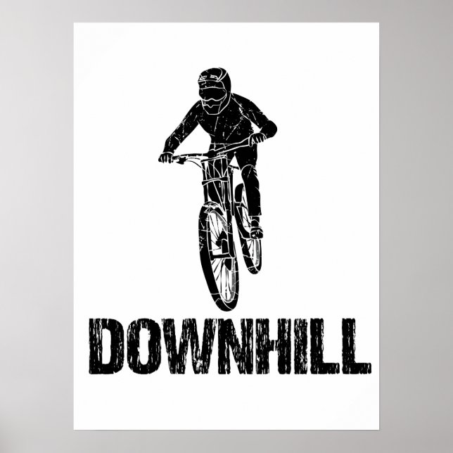Poster VTT Downhill (Devant)