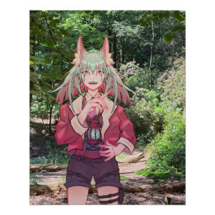 Poster VTuber, Anime, Forrest