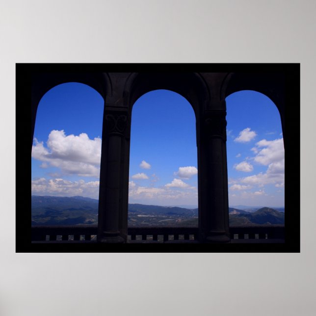 Poster Vue à partir de 3 Windows (Devant)