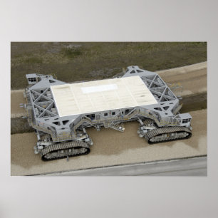 Poster Vue aérienne du robot-transporteur