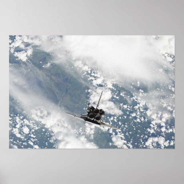 Poster Vue arrière des trois moteurs principaux (Devant)