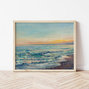 Poster Vue côtière   William Blair Bruce