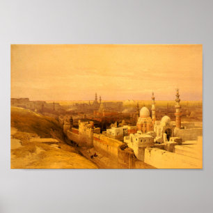 Poster Vue d'affiche du Caire