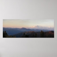 Vue de Beskids à Pieniny et Tatry