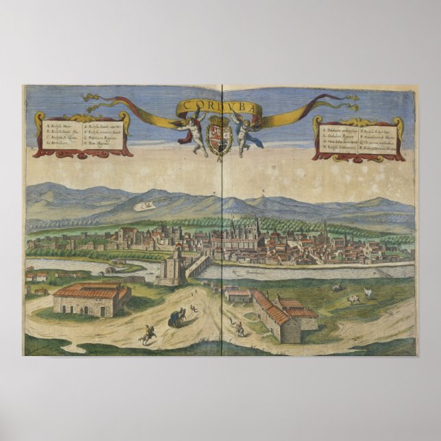 Poster Vue de Cordoue (Devant)