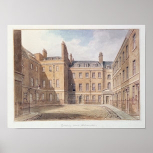 Poster Vue de Downing Street, Westminster