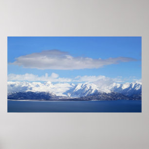 Poster Vue de glacier