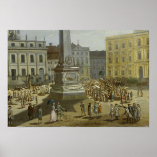 Poster Vue de hôtel de ville, Potsdam