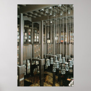 Poster Vue de la bibliothèque, construite 1897-99