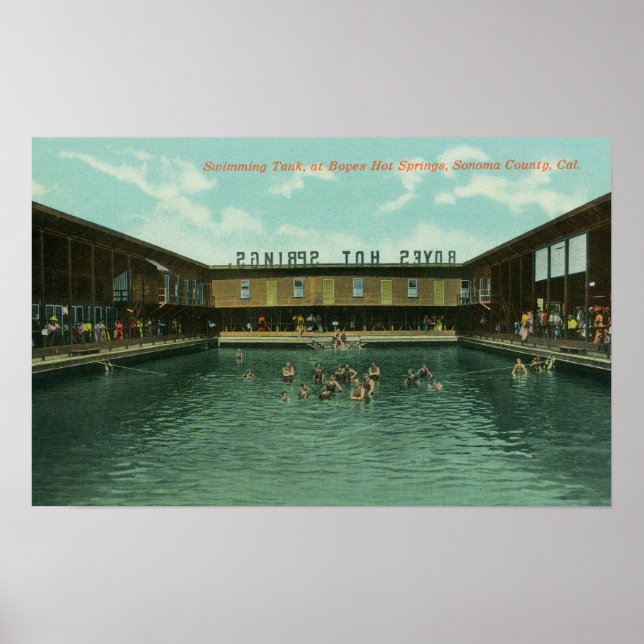 Poster Vue de la citerne (Devant)