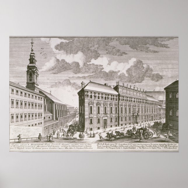 Poster Vue de la Dorotheergasse montrant la (Devant)