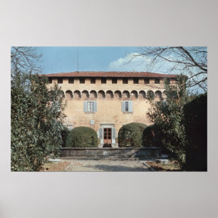 Poster Vue de la façade, conçue pour Cosimo