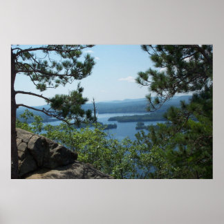 Poster Vue de la montagne de Rattlesnake