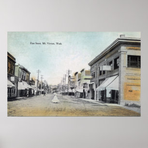 Poster Vue de la première rue 2