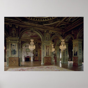 Poster Vue de la Salle des Arts, après 1871