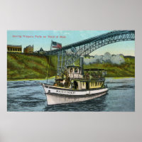 Vue de la servante du bateau de plaisance 2