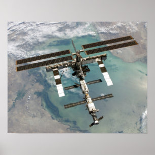Poster Vue de la Station spatiale internationale (STS-114