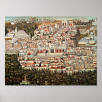 Vue de la ville de Damas