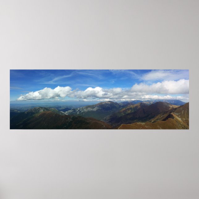 Poster Vue de l'affiche de Starorobocianski Wierch Tatras (Devant)